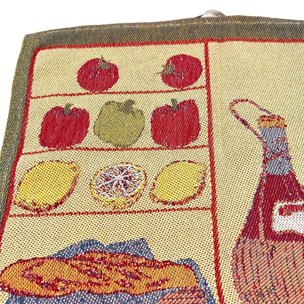 Ekelund Master Waivers tapestry wine bottles food kitchen towel
